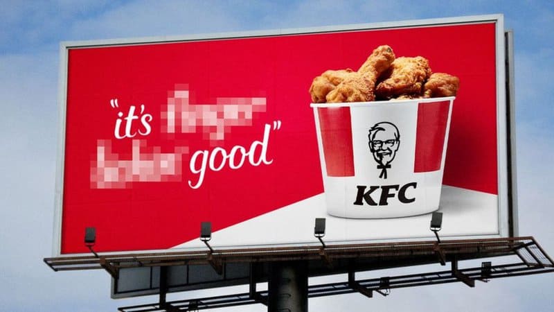 KFC - It’s ‘Finger Lickin’ Good